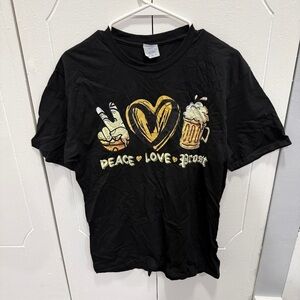 NWOT Black Octoberfest Short Sleeve Shirt